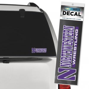 Northwestern University Wildcats Wrestling Outside Application Decal-2