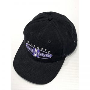 Northwestern Wildcats Black Authentic Vintage Snapback Flatrim Hat From Rose Bowl 1995 Year-3