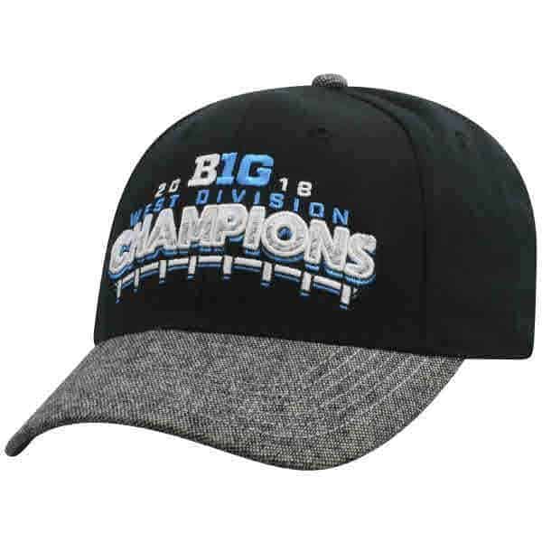 Northwestern Wildcats Official Locker Room Big Ten West Champions Hat