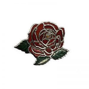 Northwestern University Wildcats 1995 Rose Design Lapel Pin