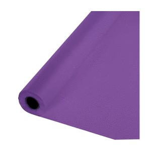 Northwestern University Wildcats Purple Plastic Table Cover by Roll