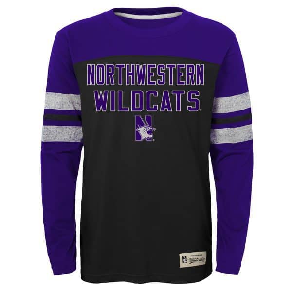 Northwestern University Wildcats Youth Long Sleeve T-Shirt