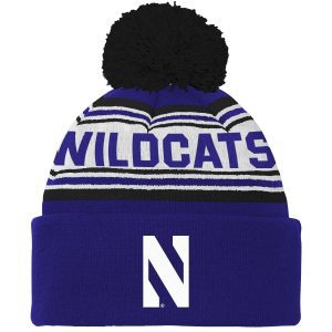 Northwestern University Wildcats Knit Cap with Pom