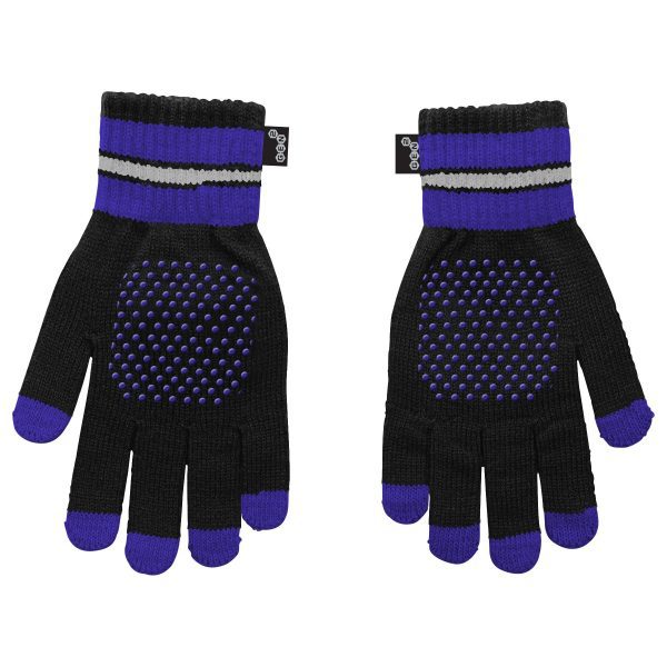 Northwestern University Wildcats Black Gloves - Image 2