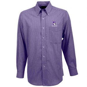 Northwestern University Wildcats Antigua Men's Long Sleeve Casual/Dress Shirt -Associate