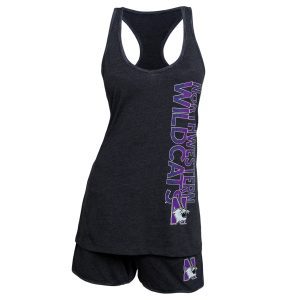 Northwestern University Wildcats Ladies Tank Top and Short Set