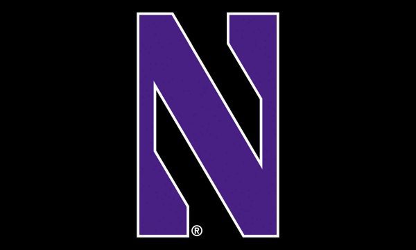 Northwestern University Wildcats Black 3'X5' Flag with N Design - Image 2