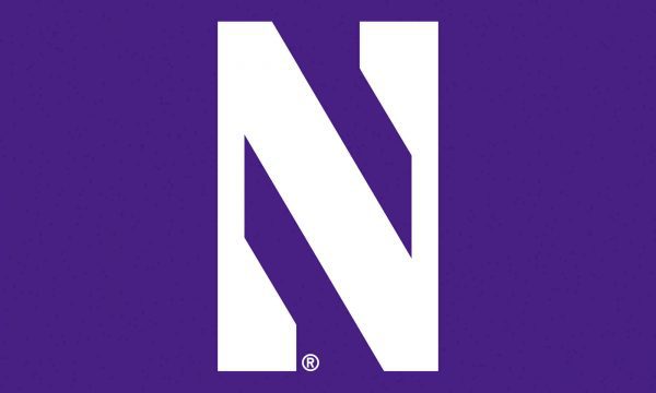 Northwestern University Wildcats Purple 3'X5' Flag with N Design - Image 2