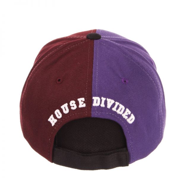 Northwestern University Wildcats House Divided Hat with University of Chicago Maroons - Image 2