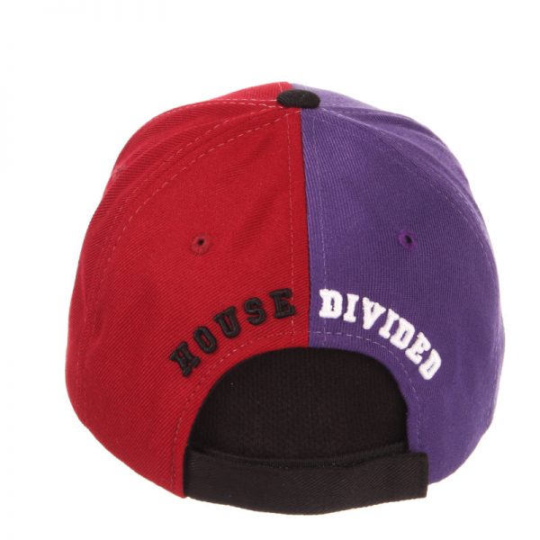 Northwestern University Wildcats House Divided Hat with Alabama Crimson Tide - Image 2