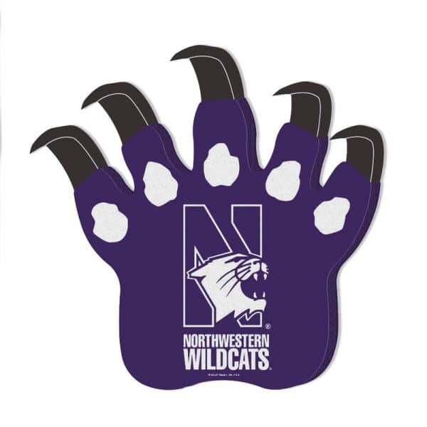 Northwestern Wildcats Purple Foam Wildcat Claws