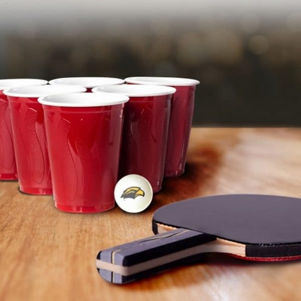 Northwestern University Wildcats PING PONG BALLS - 6 pack with N-Cat Design - Image 2