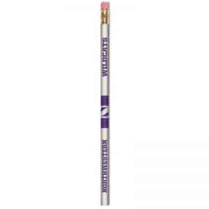 Northwestern Wildcats Wooden Pencil with Stylized N & Northwestern Wildcats Design