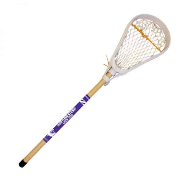 Northwestern Wildcats Wooden Mini Lacrosse Stick 28"