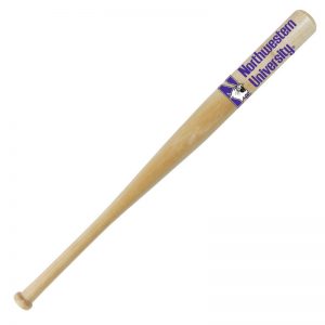 Northwestern Wildcats Wooden Mini Baseball Bat 18"