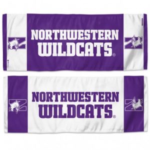 Northwestern Wildcats Performance Fabric Cooling Towel 12" x 30"