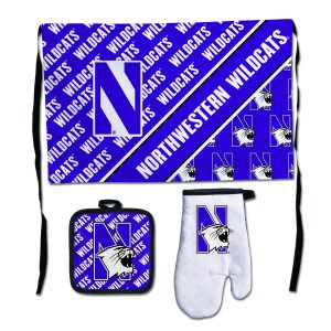 Northwestern Wildcats Deluxe Barbeque Set