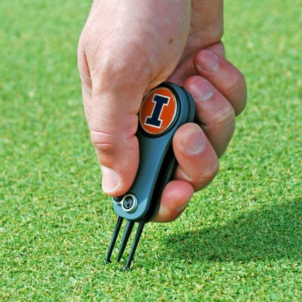 Northwestern University Wildcats Switchblade Repair Tool & Markers with Stylized N Design - Image 2