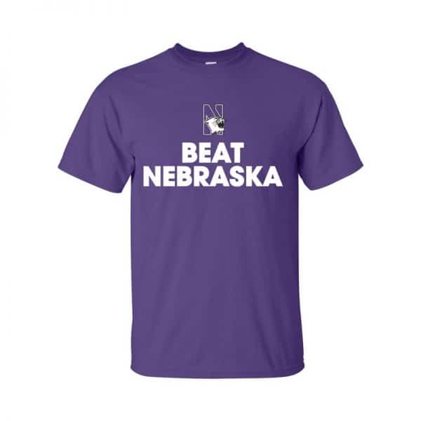 Northwestern Wildcats Beat Nebraska Tee Shirt