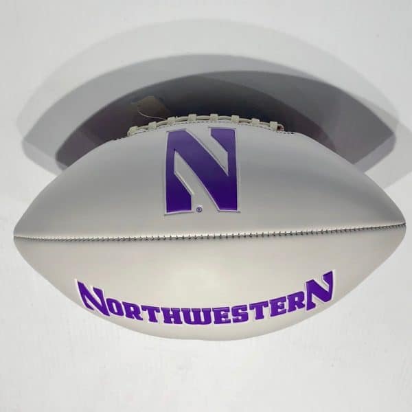 Northwestern University Wildcats Regulation Size Autograph/Signature Football 11.5" - Image 4