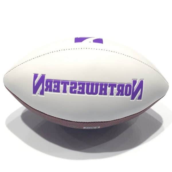 Northwestern University Wildcats Regulation Size Autograph/Signature Football 11.5" - Image 3