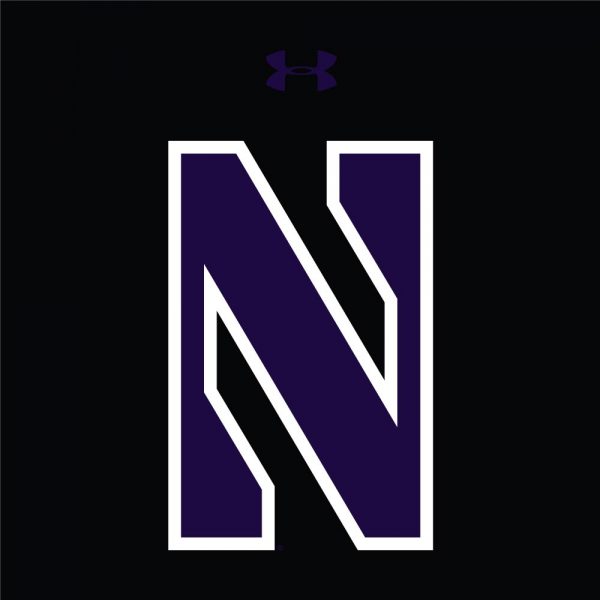 Northwestern University Wildcats Men’s Under Armour Tactical Tech™ Black Hooded Sweatshirt with Stylized N Design - Image 4