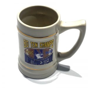 Northwestern Wildcats 26 oz. Ceramic Stein with Big Ten Champions 1995 Design