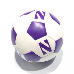 Northwestern University Wildcats 4" Softee Soccer Ball With Stylized N Design