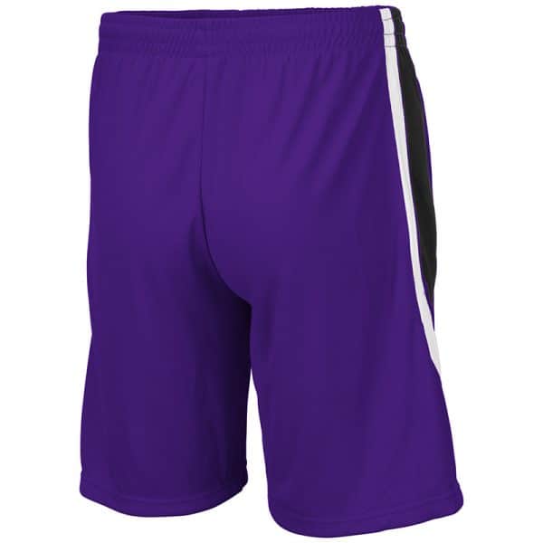 Northwestern University Wildcats Men's Colosseum Purple Rio Short with N-Cat Design-Back