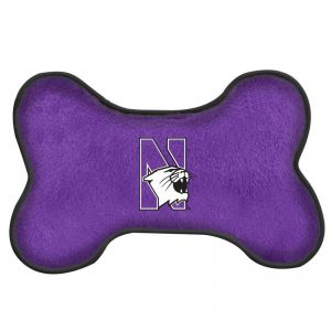 Northwestern University Wildcats Small Bone (8") Squeak Toy
