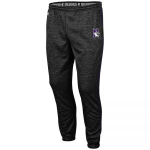 Northwestern University Wildcats Colosseum Men's Burns Pant With Embroidered N-Cat Design