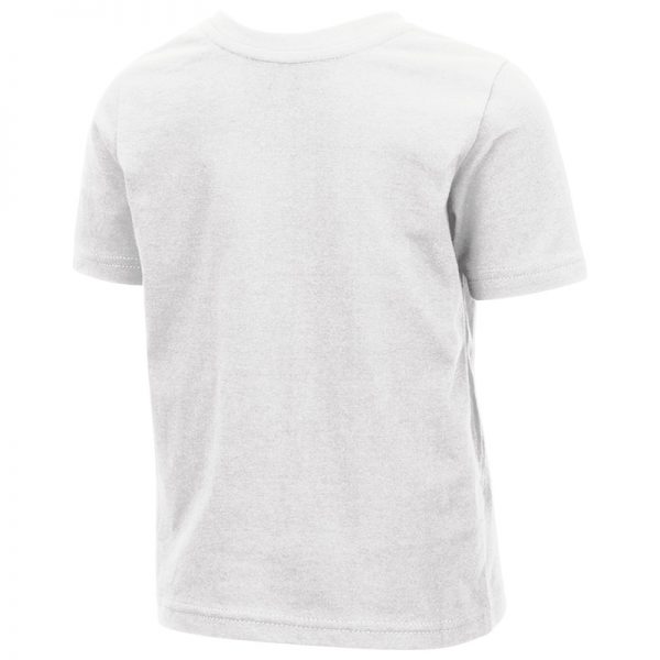 Northwestern University Wildcats Colosseum Toddler White S/S T-Shirt with Arched Northwestern Design -Back