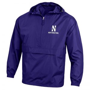 Northwestern University Wildcats Champion Men's Purple Packable Jacket