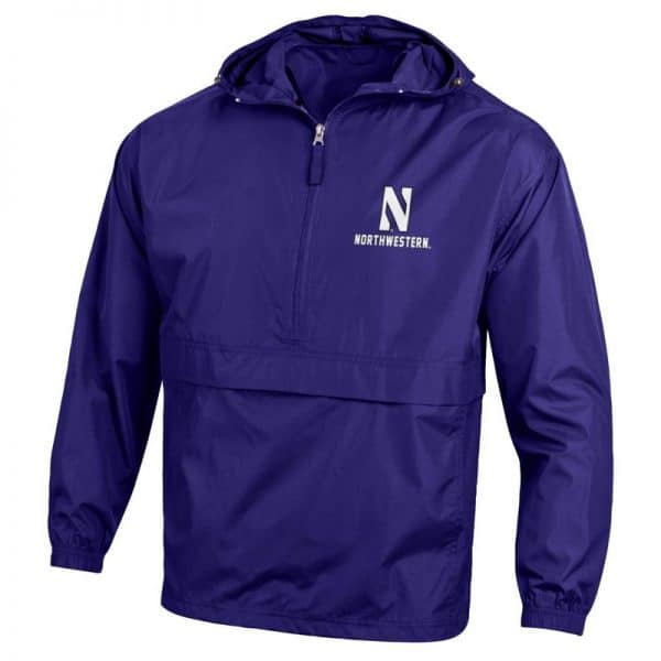 Northwestern University Wildcats Champion Men's Purple Packable Jacket