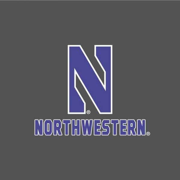 Northwestern University Wildcats Champion Youth Graphite Packable Jacket -2