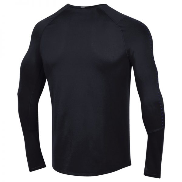 Northwestern University Wildcats Youth Under Armour Sideline Black Raid Long Sleeve Tee -2