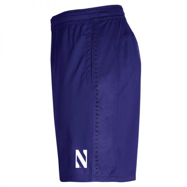 Northwestern University Wildcats Youth Under Armour Purple Raid Short -2