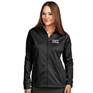Northwestern / Kellogg Antigua Ladies Black Golf Jacket