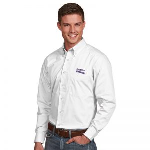 Northwestern / Kellogg Antigua Men's White Dress Shirt