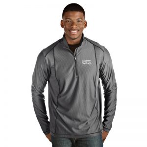 Northwestern / Kellogg Antigua Men's Grey Tempo 1/4 Zip
