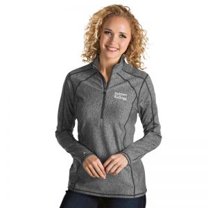 Northwestern / Kellogg Antigua Ladies Grey Tempo 1/2 Zip