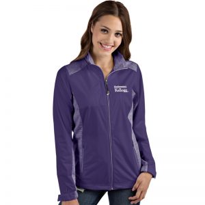 Northwestern / Kellogg Antigua Ladies purple Revolve Jacket