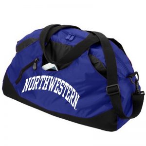 Northwestern University Wildcats Augusta Sportswear Purple Crescent Duffle Bag AS1147