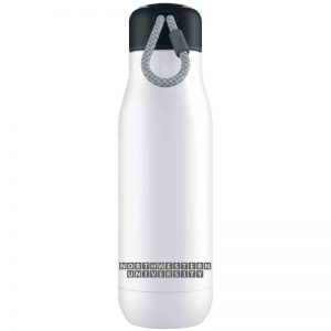 Northwestern University Wildcats 18oz White Zoku Bottle