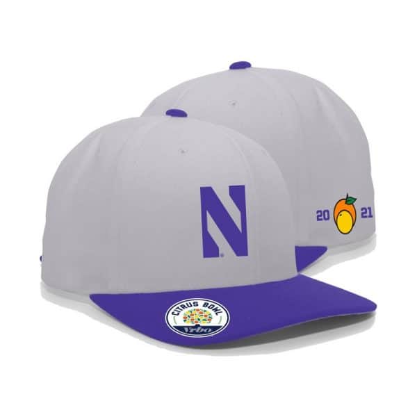 Northwestern University Wildcats Citrus Bowl 2021 Adjustable Hat