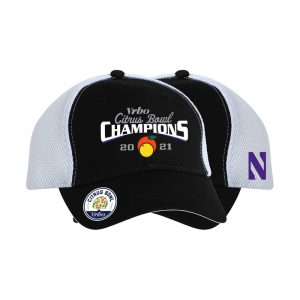 Northwestern University Wildcats Citrus Bowl 2021 Champions Official Locker Room Hat