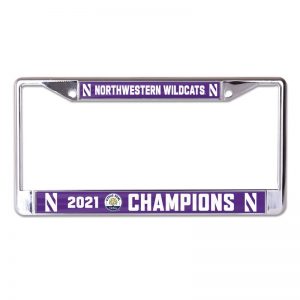 Northwestern University Wildcats Citrus Bowl 2021 Champions License Plate Frames