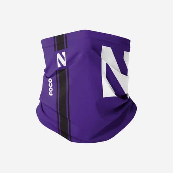 Northwestern Wildcats On-Field Sideline Logo Gaiter Scarf