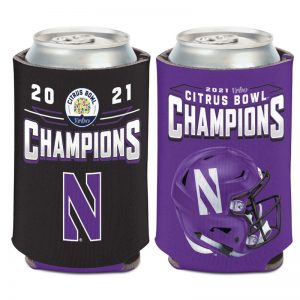 Northwestern University Wildcats Citrus Bowl 2021 Champions 12 oz. Can Coolers