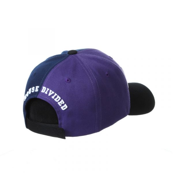 Northwestern University Wildcats House Divided Hat with Georgia Tech Yellow Jackets - Image 3